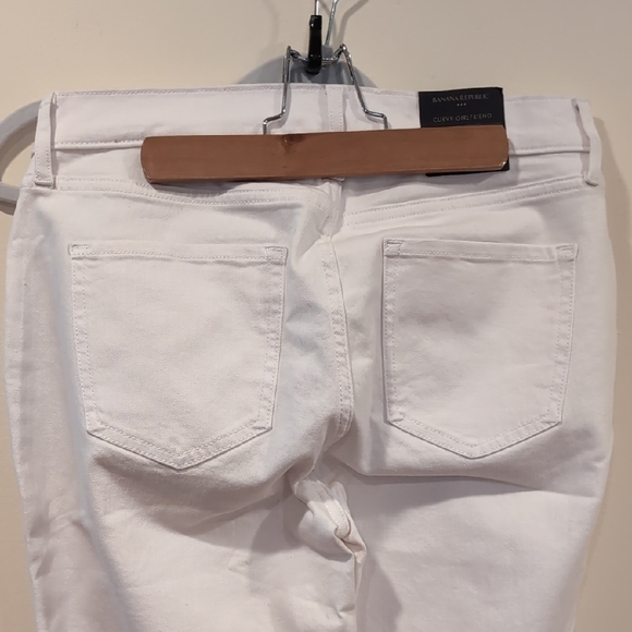 Banana Republic White Denim Jeans - Picture 8 of 10